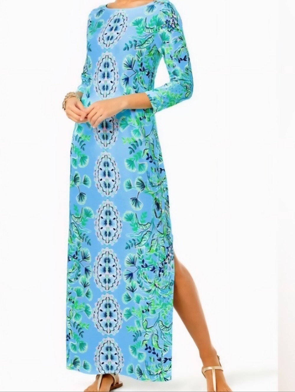 Lilly Pulitzer Seralina Floral Maxi Dress Size Small